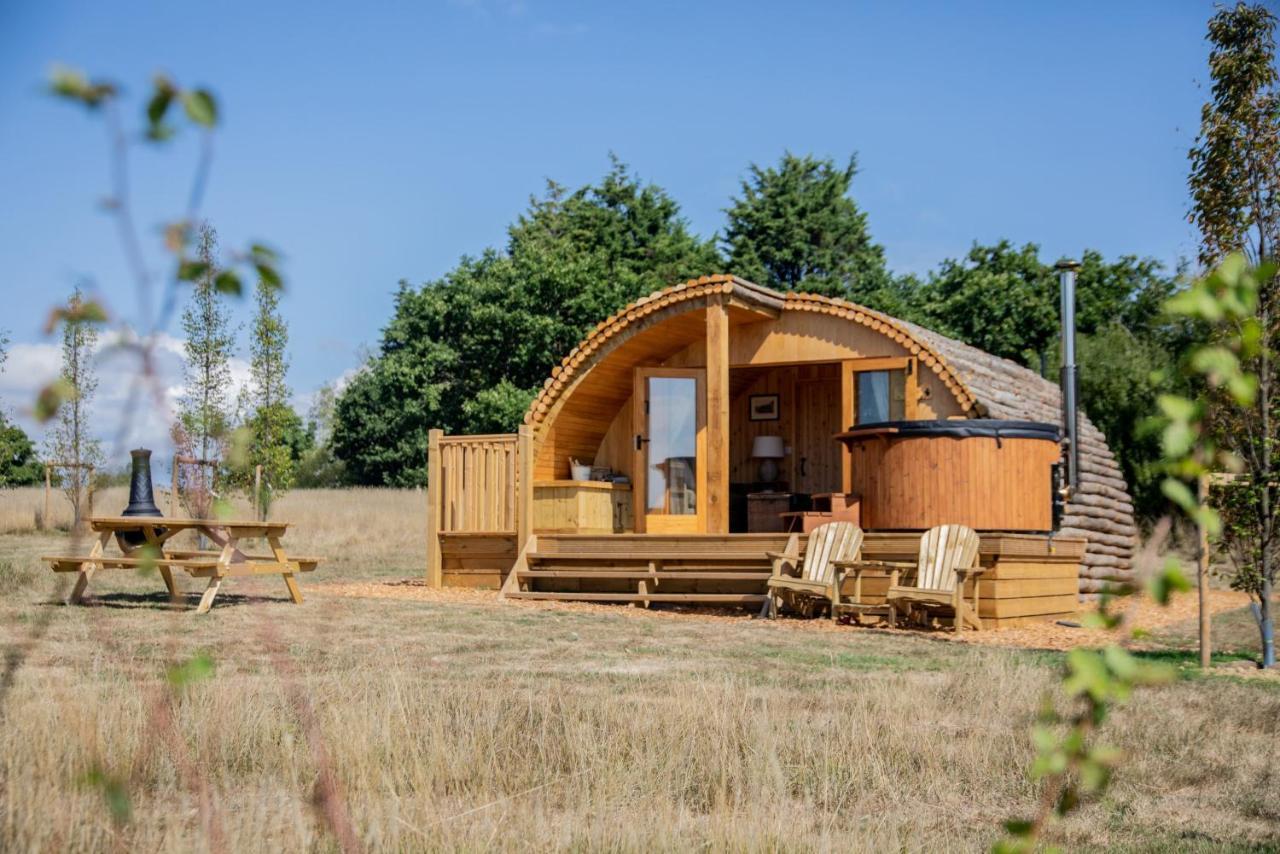 Barnhorn Glamping Villa Hooe Ngoại thất bức ảnh