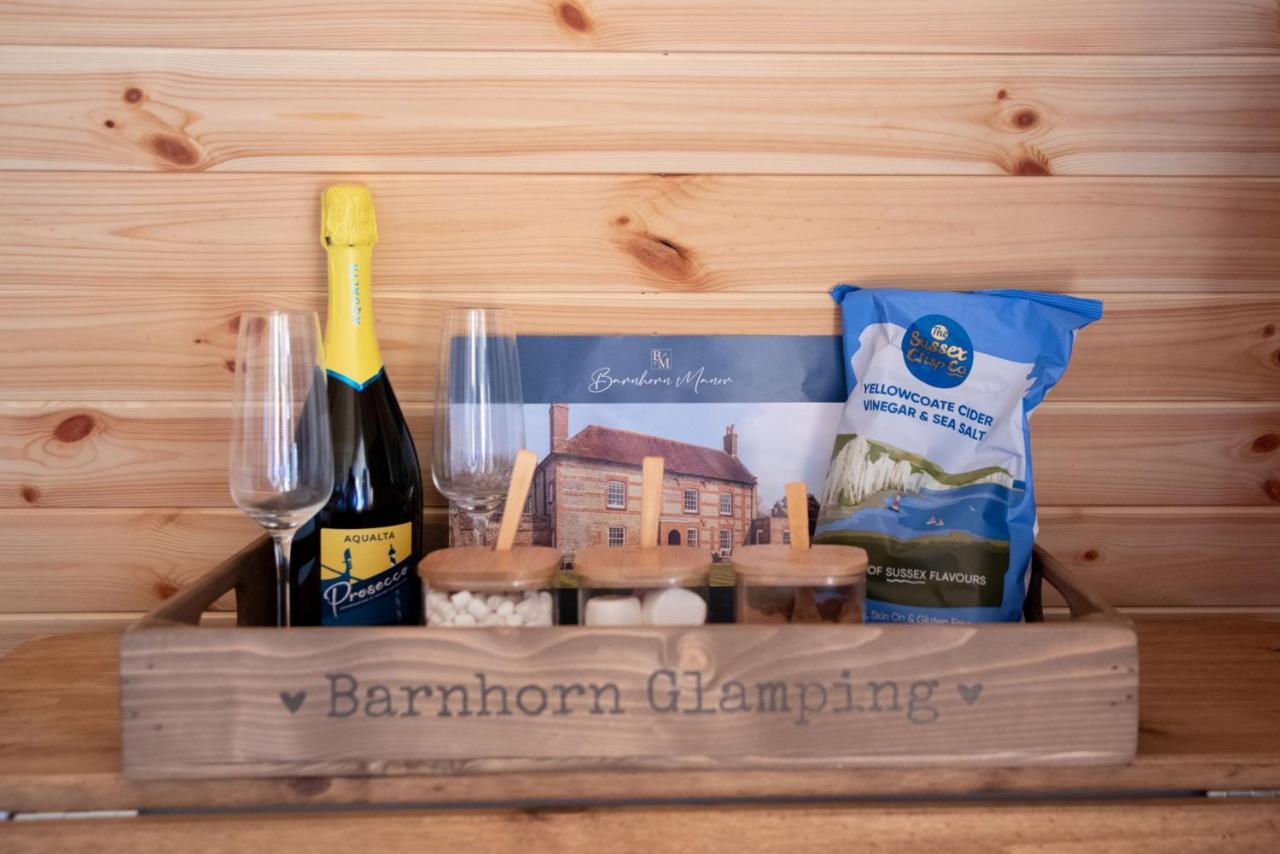 Barnhorn Glamping Villa Hooe Ngoại thất bức ảnh